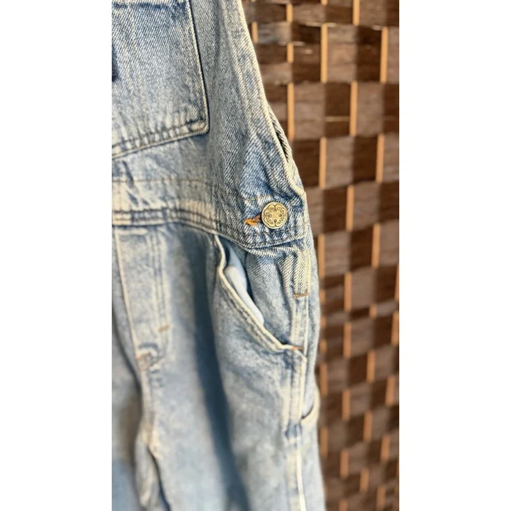 Vintage OshKosh B'Gosh Distressed Denim Overalls - Picture 7 of 9